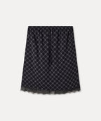 MIXXO MIXXO Sheer Lace Midi Skirt S