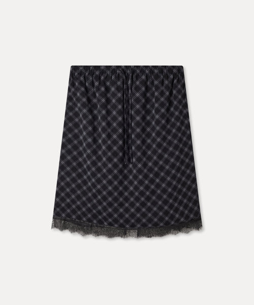 MIXXO MIXXO Sheer Lace Midi Skirt S