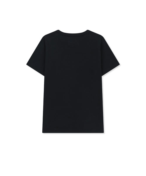 MATIN KIM MATIN KIM LABEL DETAIL SLIM FIT TOP