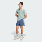 ADIDAS ADIDAS Waffle Knit Sprinter Shorts - Blue