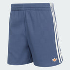 ADIDAS ADIDAS Waffle Knit Sprinter Shorts - Blue