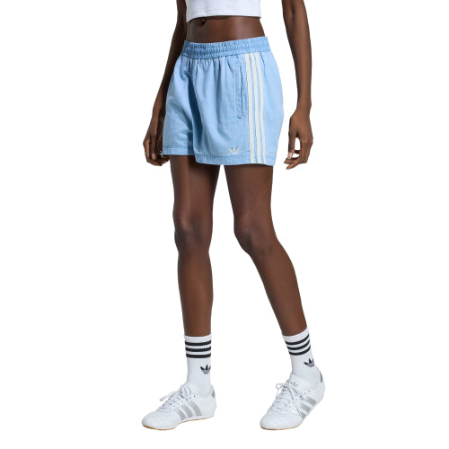 ADIDAS ADIDAS Summer Glow Denim Shorts - Light Denim