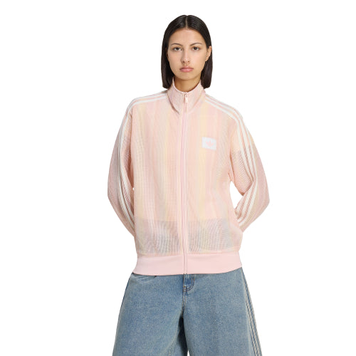 ADIDAS ADIDAS Summer Glow Knit Track Top - Sandy Pink