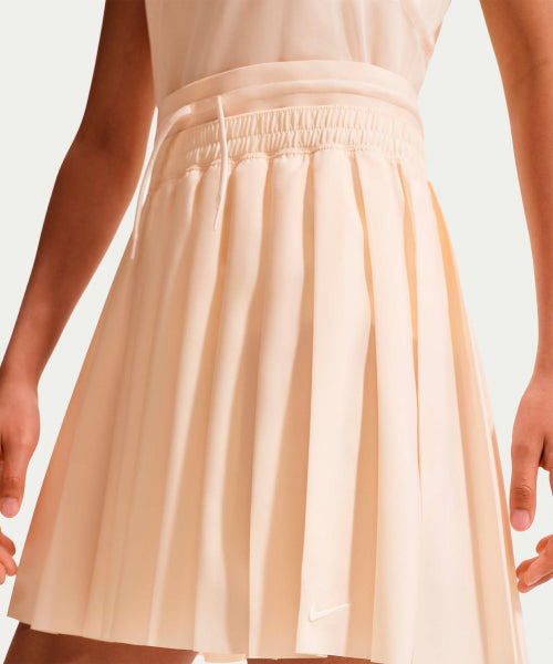 NIKE NIKE Skirt Mid-Rise Pleated - Chalk