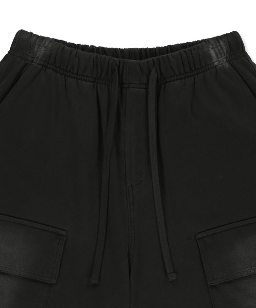 MATIN KIM MATIN KIM Vintage Washed Terry Cargo Shorts