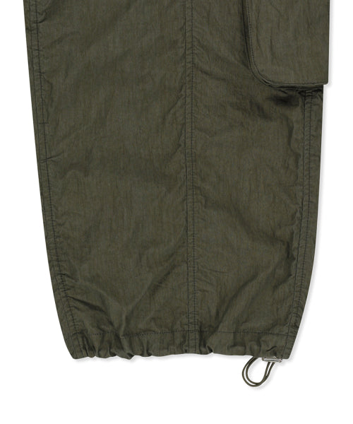 MATIN KIM MATIN KIM Crinkle Capri Pants Khaki