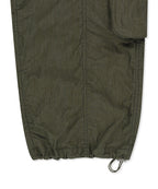 MATIN KIM MATIN KIM Crinkle Capri Pants Khaki
