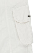 MATIN KIM MATIN KIM Crinkle Capri Pants in White