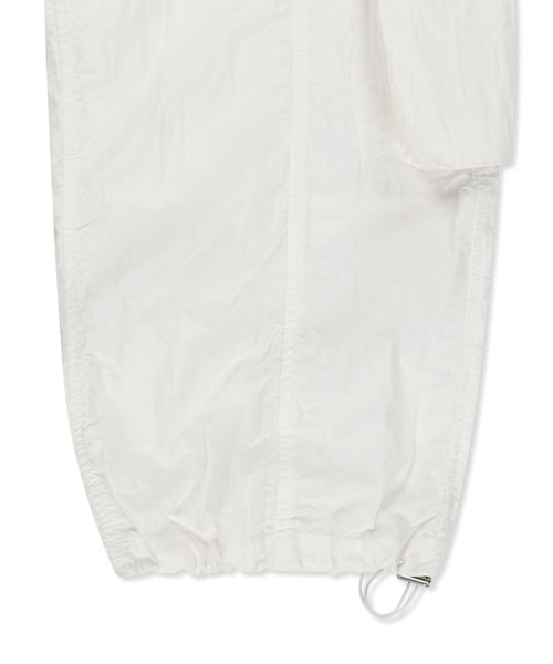 MATIN KIM MATIN KIM Crinkle Capri Pants in White