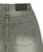 MATIN KIM MATIN KIM Denim Pants Khaki