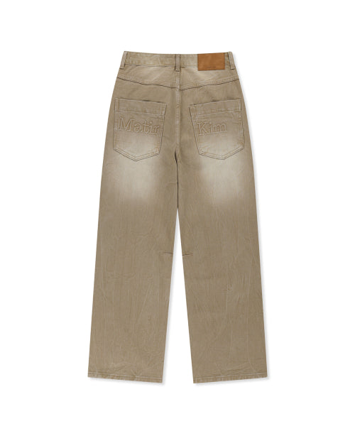 MATIN KIM MATIN KIM Denim Pants Loose Fit