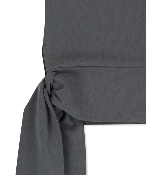MATIN KIM MATIN KIM HEM TIE DETAIL SLEEVELESS TOP