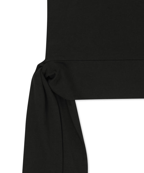 MATIN KIM MATIN KIM HEM TIE DETAIL SLEEVELESS TOP