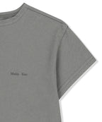 MATIN KIM MATIN KIM T-Shirt Side Shirring Button Top