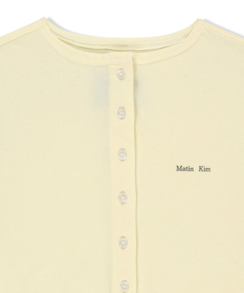 MATIN KIM MATIN KIM T-Shirt Slim Fit