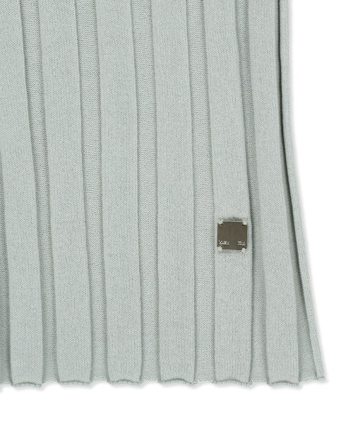 MATIN KIM MATIN KIM Cut Out Sleeveless Knit Top
