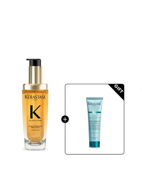 KERASTASE Elixir Ultim Original Hair Oil 75ml (+Simon Thermic 30ml)