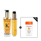 KERASTASE Elixir Ultim Original Hair Oil 75ml + Refill 75ml Set (+Bang Nutritive 80ml)