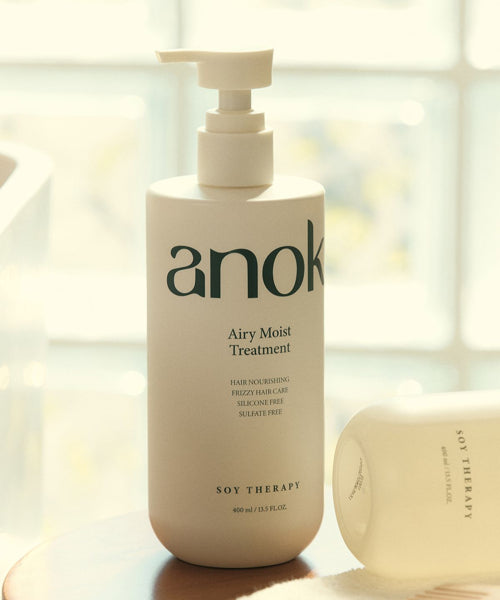 ANOK [Protein Adsorption/Scalp Care] Vegan Protein Deep Scaling Stress Relief Perfume Shampoo & Treatment 400ml