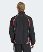 ADIDAS ADIDAS Team Geist Half Zipper Sweatshirt - Black:Red