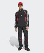 ADIDAS ADIDAS Team Geist Half Zipper Sweatshirt - Black:Red