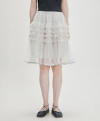 MIXXO MIXXO Lace Layered Skirt C