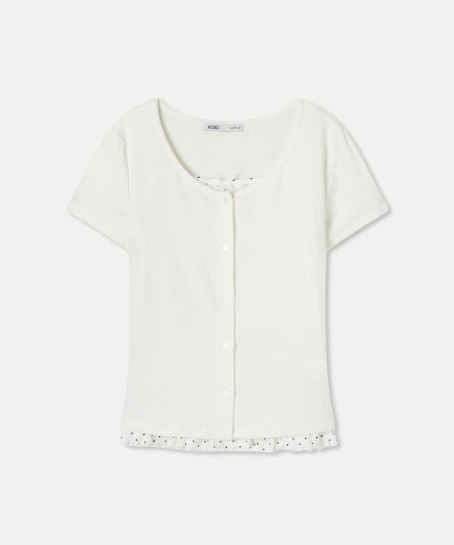 MIXXO MIXXO T-Shirt Cardigan Set C