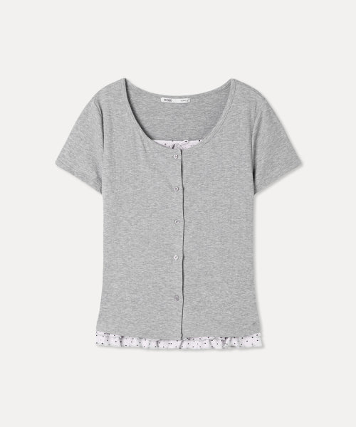 MIXXO MIXXO T-Shirt Cardigan Set C