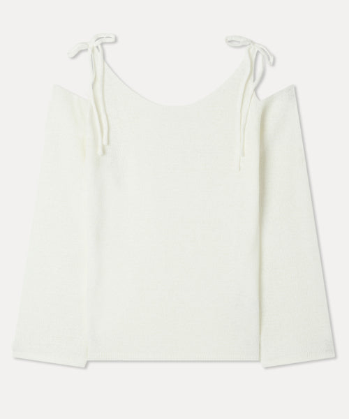 MIXXO MIXXO Knitwear Off-Shoulder Long Sleeve (C)