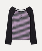 MIXXO MIXXO T-Shirt Striped Nagrang
