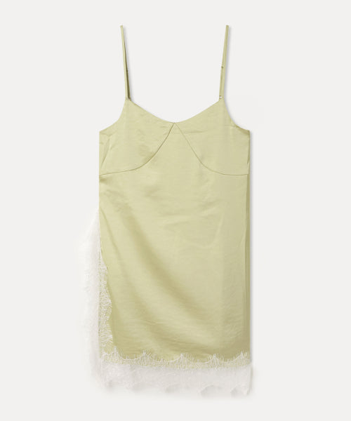 MIXXO MIXXO Lace Satin Layered Dress Size C