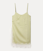 MIXXO MIXXO Lace Satin Layered Dress Size C