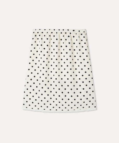 MIXXO MIXXO Midi Skirt with Dot Pattern