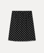 MIXXO MIXXO Midi Skirt with Dot Pattern