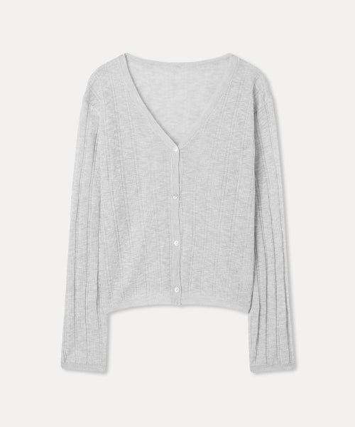 MIXXO MIXXO Loose Fit V-neck Cardigan