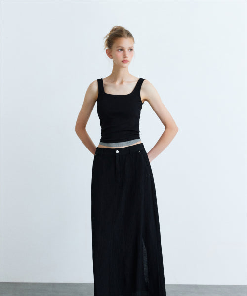 MIXXO MIXXO T-Shirt Scoop Neck Sleeveless C