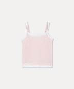MIXXO MIXXO Lace Layered Tank Top T-Shirt