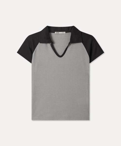 MIXXO MIXXO T-Shirt Collar Neck Color Combination C