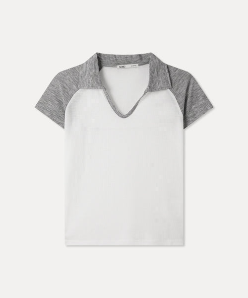 MIXXO MIXXO T-Shirt Collar Neck Color Combination C