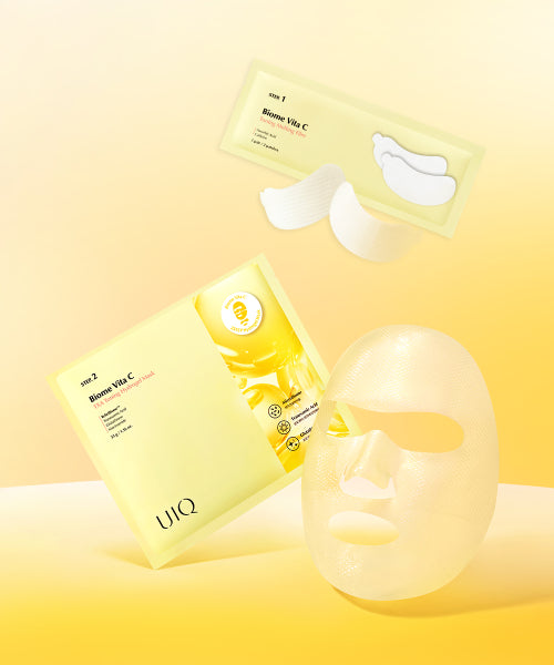 UIQ UIQ Biome Vita C Hydrogel Mask 5 Sheets
