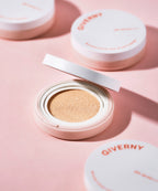 GIVERNY GIVERNY Adhesive Cover Tone-Up Sun Cushion Clear Beige 12g SPF50+