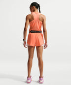 NIKE NIKE Swift Dry Fit Mid-Rise 2-in-1 Running Shorts W - Orange Pulse