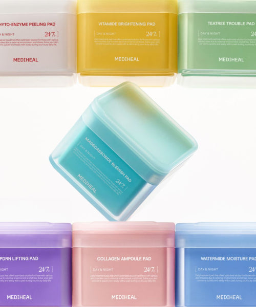 Mediheal [Giveaway 6 additional pads] 100 original derma toner pads + 200 refills (total 300 sheets/can be crossed)
