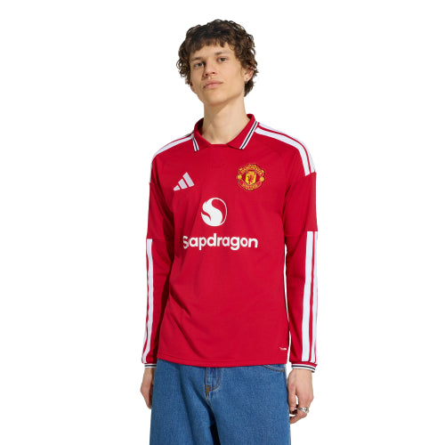 ADIDAS ADIDAS Manchester United Long Sleeve Home Jersey