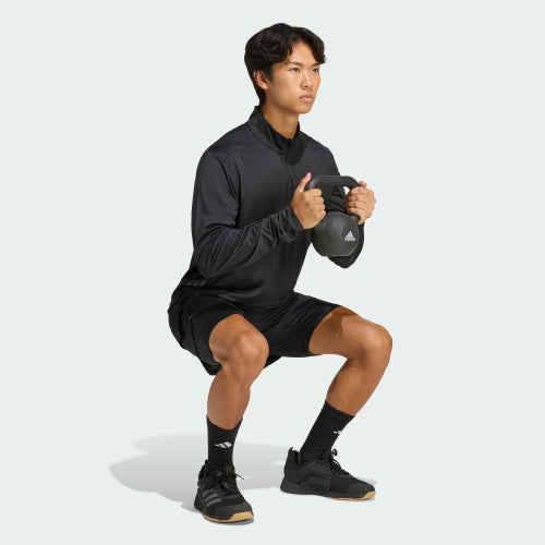 ADIDAS ADIDAS Tech Essentials Workout 1/4 Zip Sweatshirt