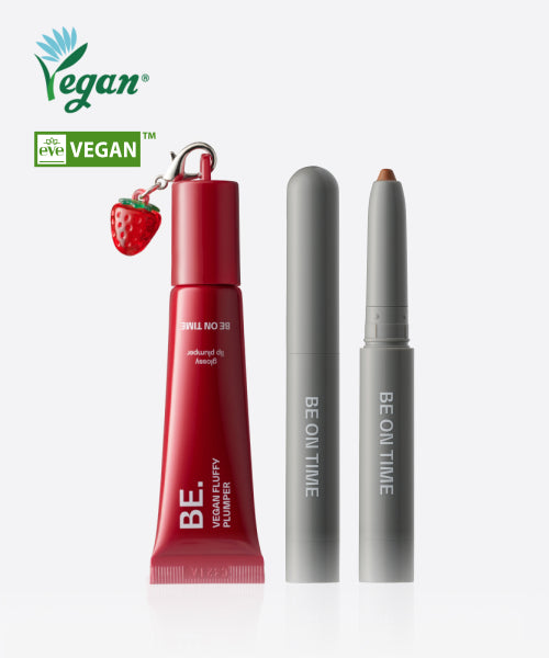 BEONTIME BEONTIME Peptide Fix Liner + Vegan Fluffy Plumper Set