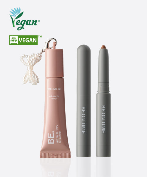 BEONTIME BEONTIME Peptide Fix Liner + Vegan Fluffy Plumper Set