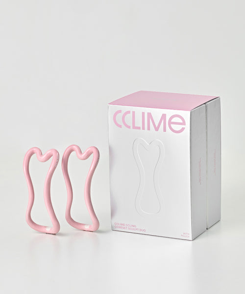CCLIME beauty CCLIME Clime Cling Ceramic Gua Sha Duo + Elasticity Lifting Cream