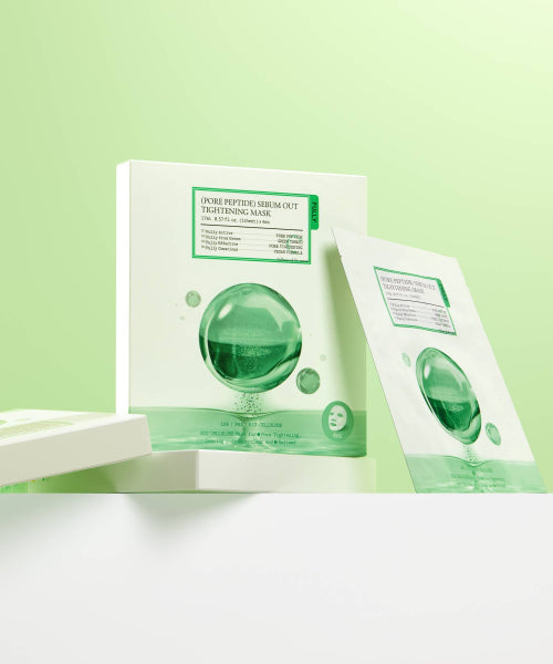 FULLY FULLY Pore Peptide Sebum Out Tightening Mask (4 sheets)