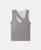 MIXXO MIXXO Cut-out Cap Tank Top S